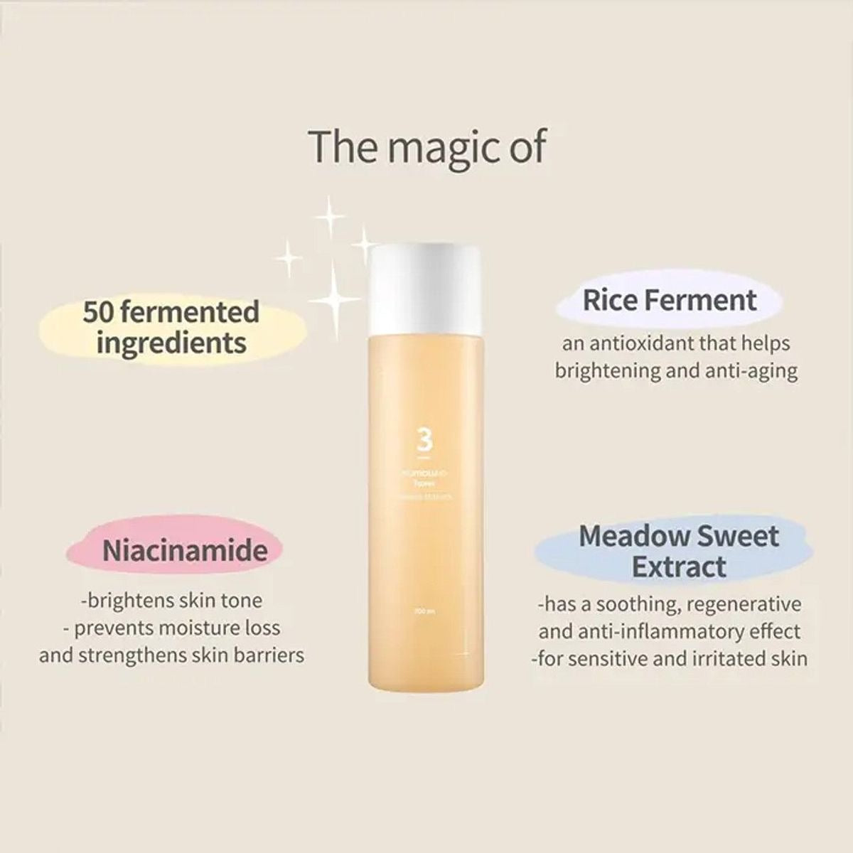 Numbuzin No.3 Super Glowing Essence Toner 200ml Secondary image