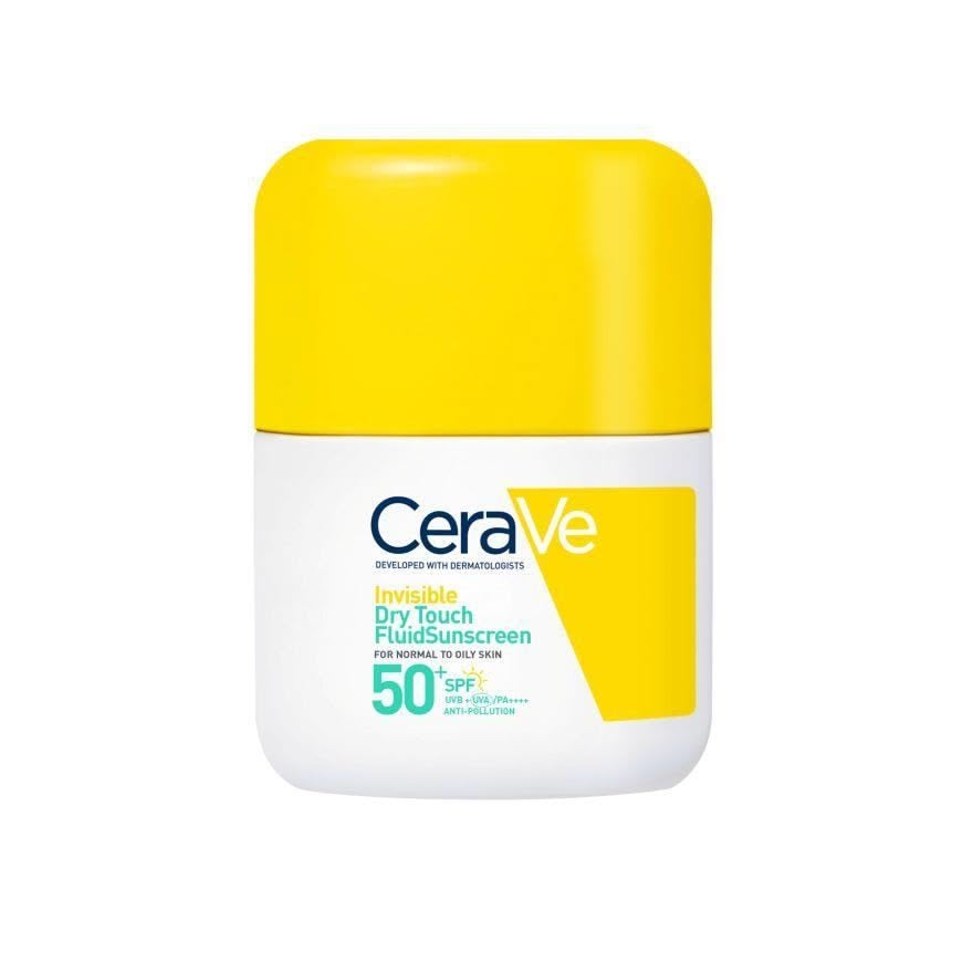 CeraVe Invisible Dry Touch Fluid Sunscreen SPF50+