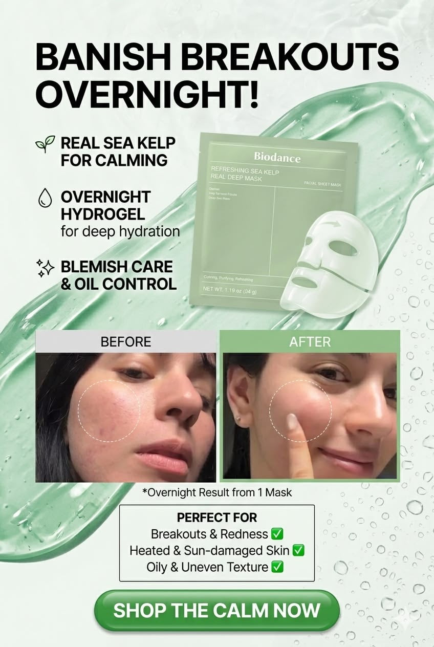 BIODANCE Refreshing Sea Kelp Real Deep Face Mask