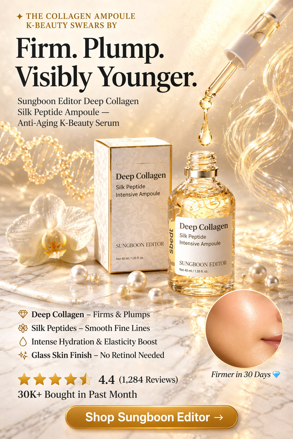 Deep Collagen Silk Peptide Intensive Ampoule 40ml