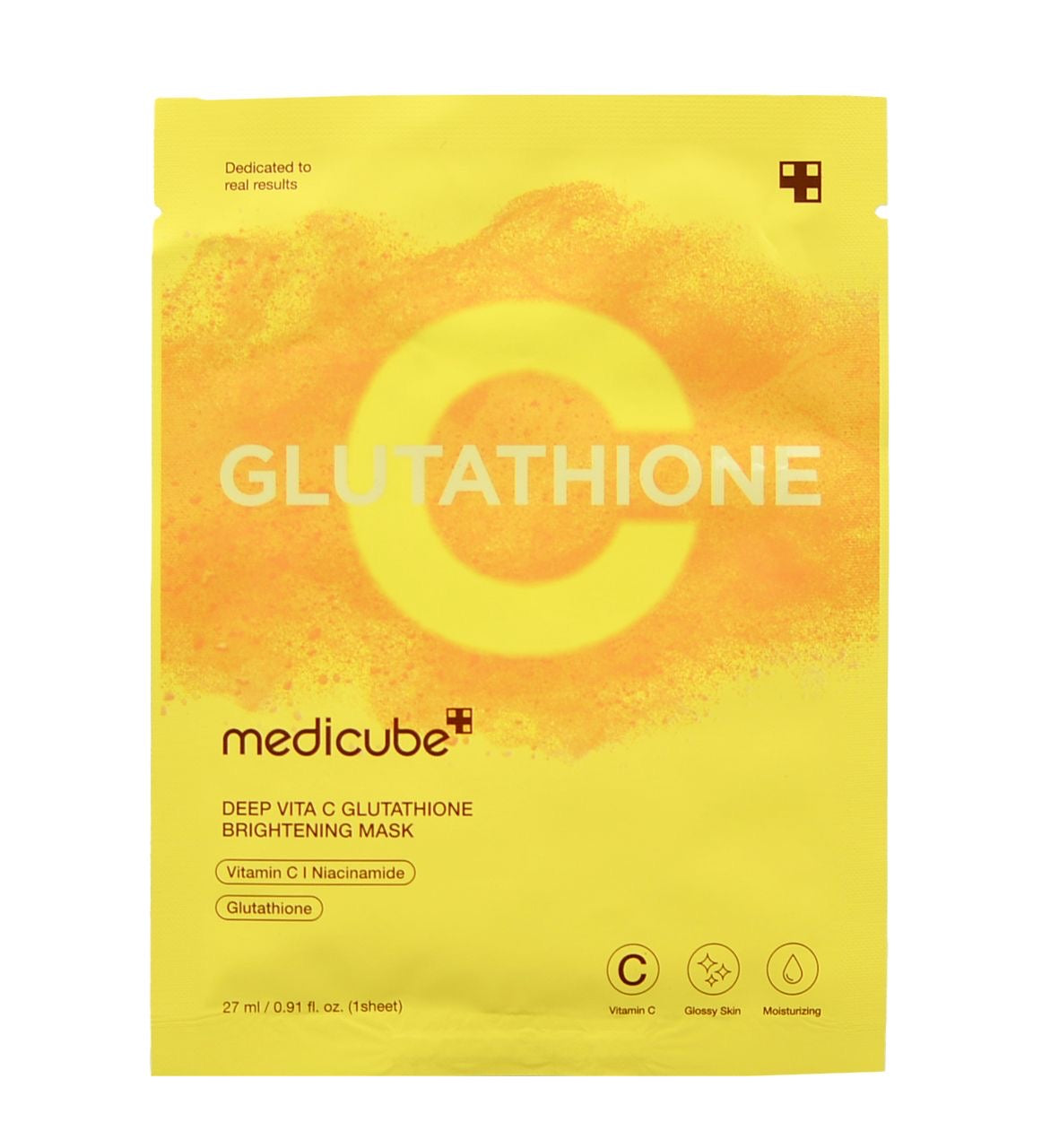 Medicube DEEP VITA C GLUTATHIONE BRIGHTENING MASK 1 SHEET