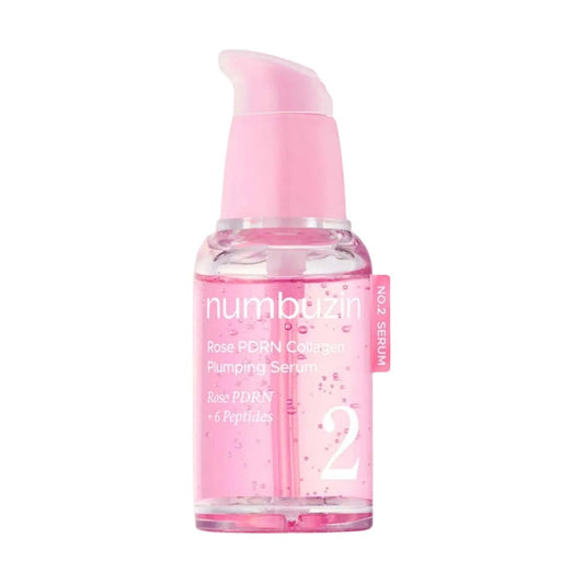 Numbuzin – No.2 Rose PDRN Collagen Plumping Serum 30 ml