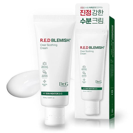 Dr.G Red Blemish Clear Soothing Face Cream, 70ml