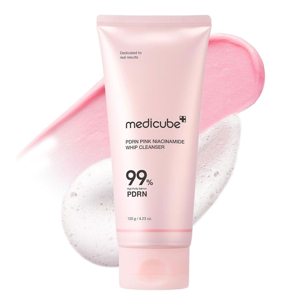 MEDICUBE PDRN PINK NIACINAMIDE WHIP CLEANSER (120G)