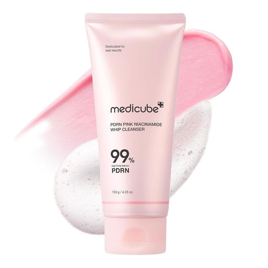 MEDICUBE PDRN PINK NIACINAMIDE WHIP CLEANSER (120G)