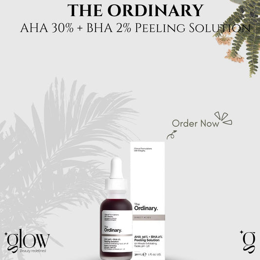 The Ordinary AHA 30 Percent + BHA 2 Percent Peeling Solution 30ml