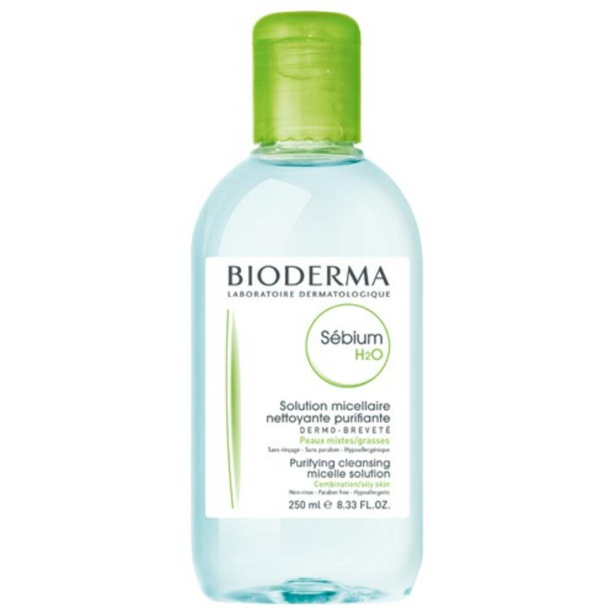 Bioderma Sebium H2O Purifying Cleansing Micellar Solution 250ml Main image