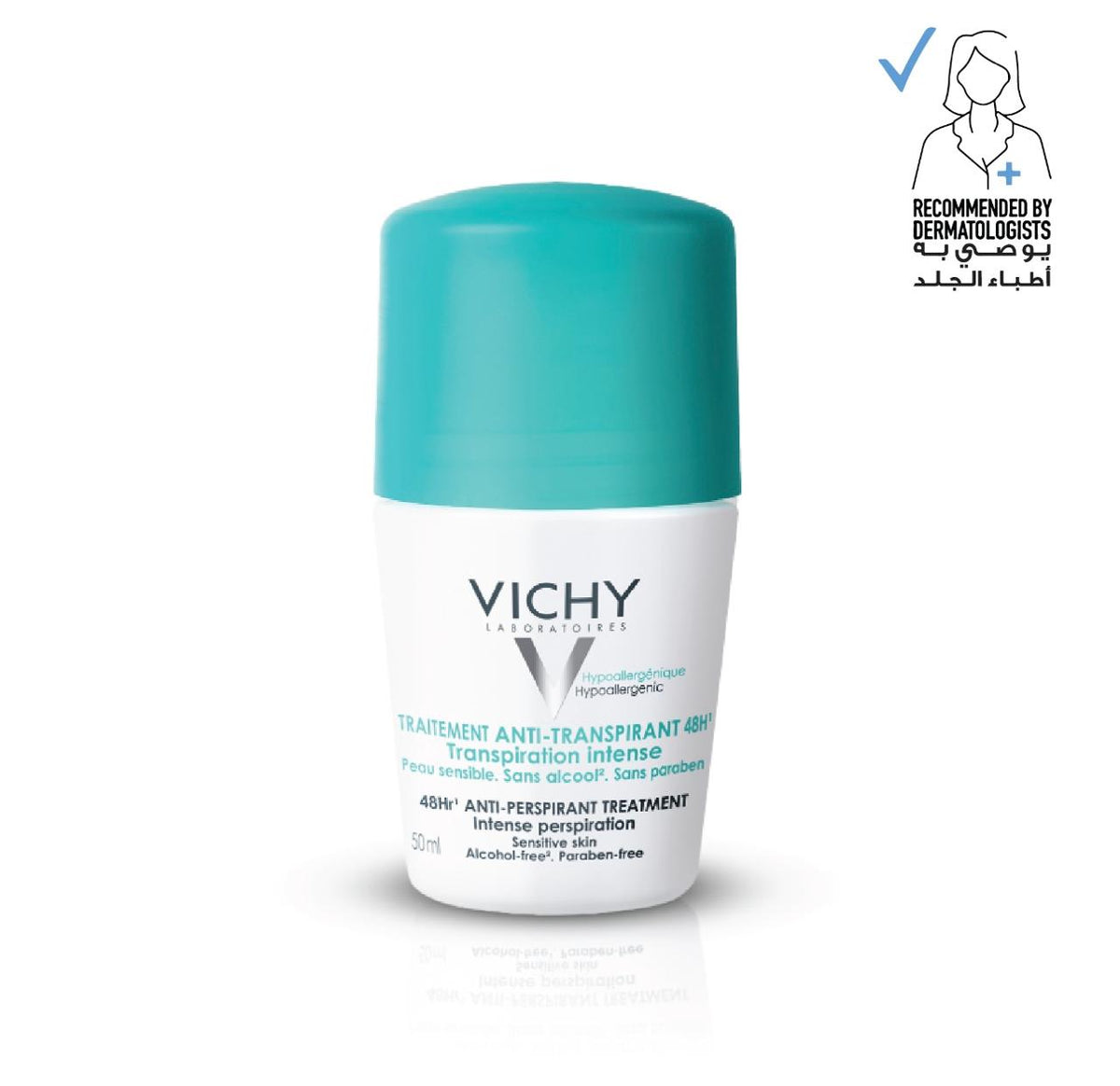 Vichy 48h Intensive Anti-Perspirant Treatment Roll-on 50 ml Main image