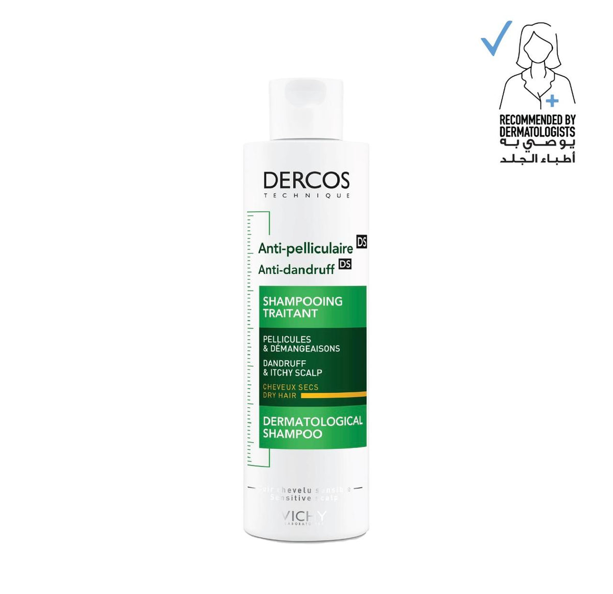 Vichy Dercos Anti-Dandruff DS Shampoo for Dry Hair 200 ml Main image