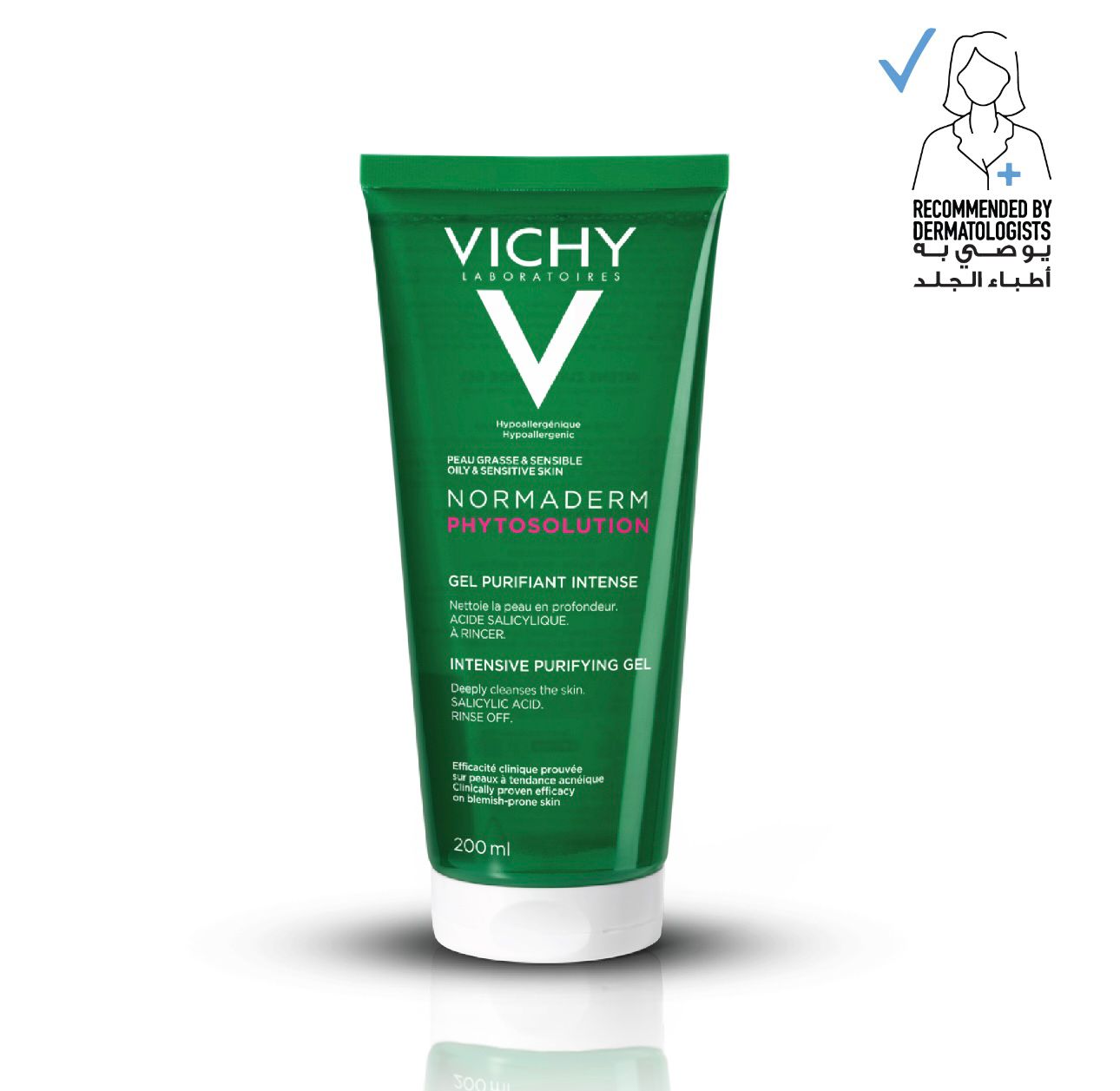 Vichy Normaderm Phytosolution Intensive Purifying Gel 200 ml