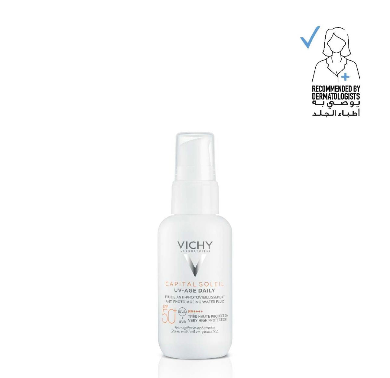 Vichy Capital Soleil SPF 50+ UV-Age Daily Tinted Water Fluid 40 ml