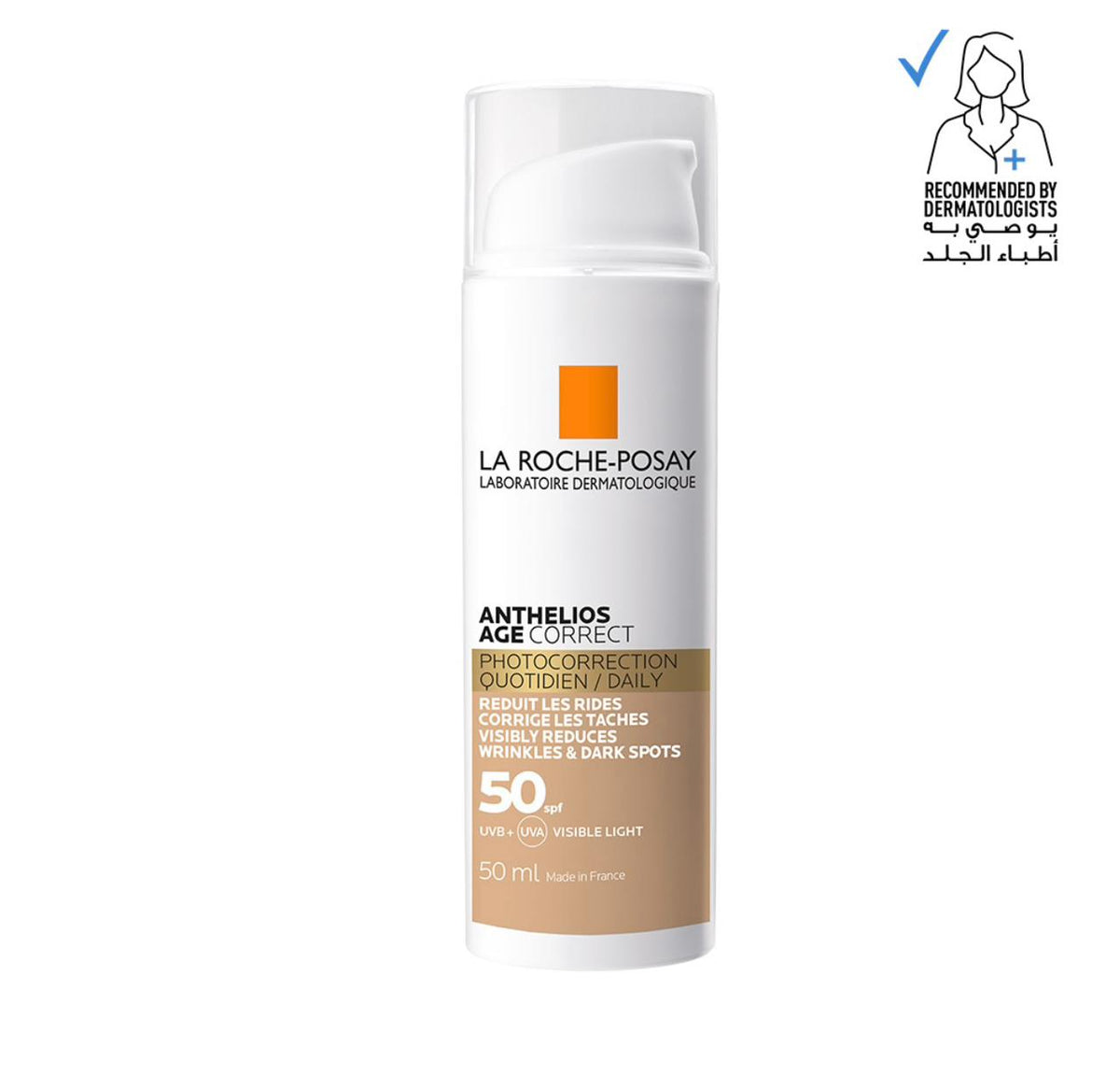 La Roche Posay Anthelios SPF 50 Age Correct Tinted Cream 50 ml Main image