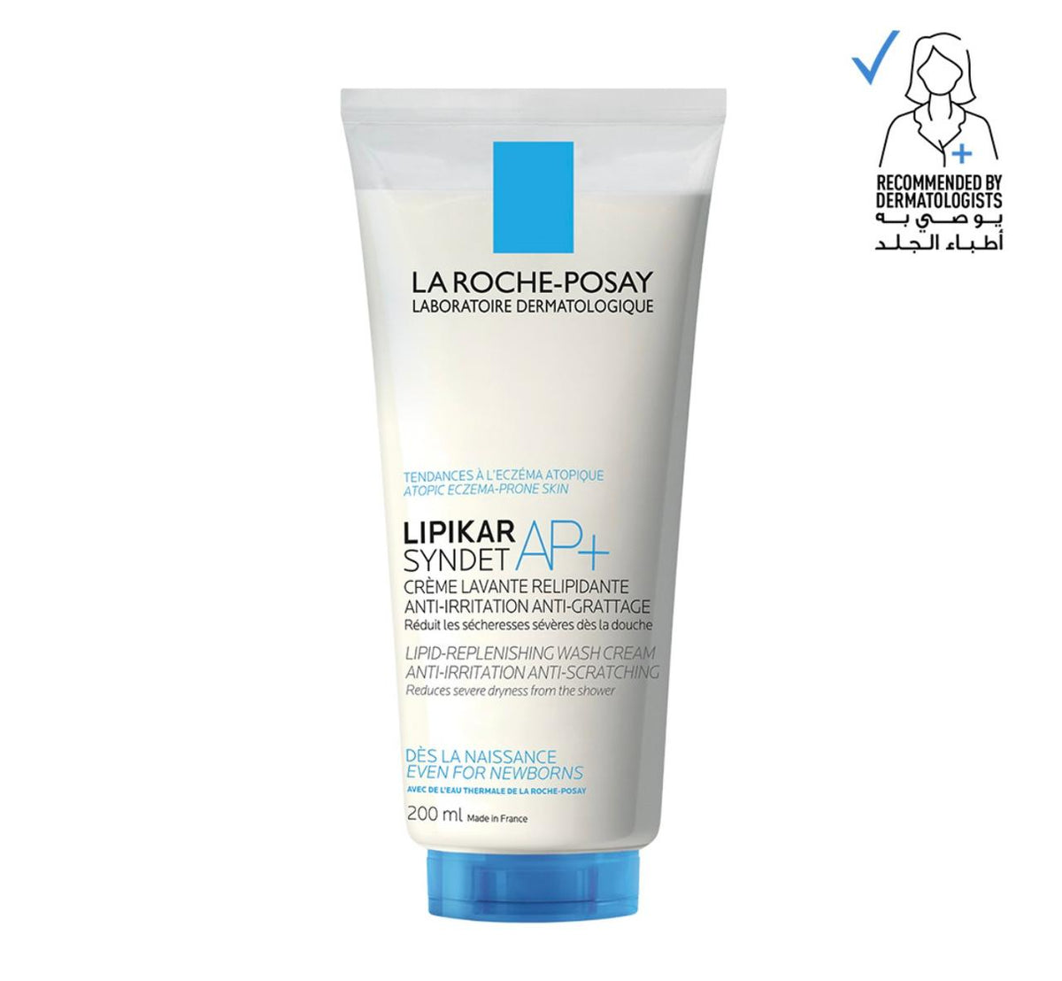 La Roche Posay Lipikar AP+ Syndet Cream Wash 200 ml Main image