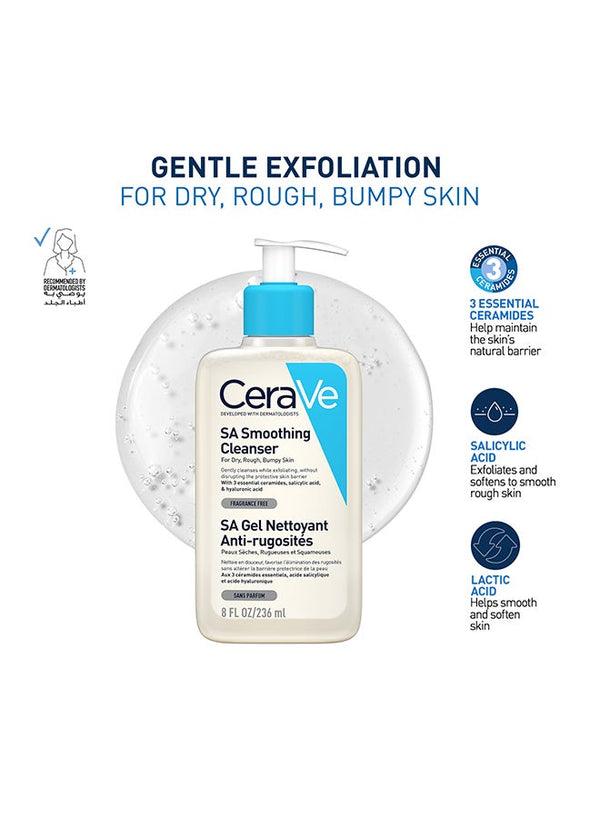 Cerave SA smoothing cleanser 236ml