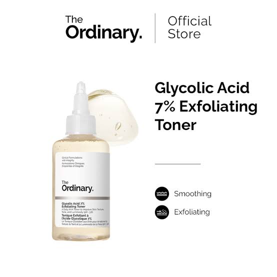The Ordinary Glycolic Acid 7% Exfoliating Toner – 240 ml
