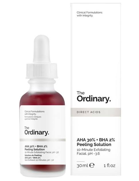 The Ordinary AHA 30 Percent + BHA 2 Percent Peeling Solution 30ml