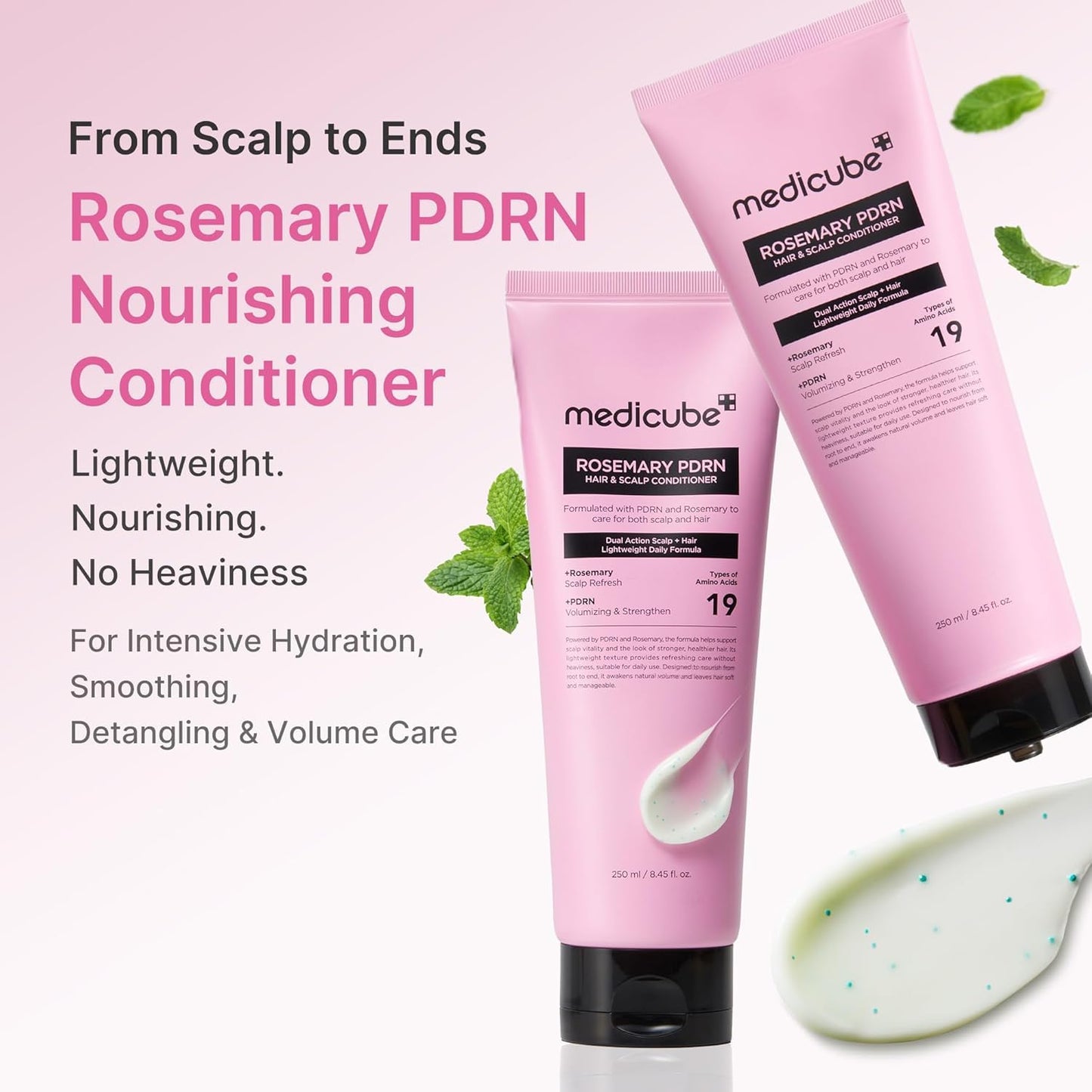 Medicube Rosemary PDRN Hair & Scalp Conditioner (250ml)