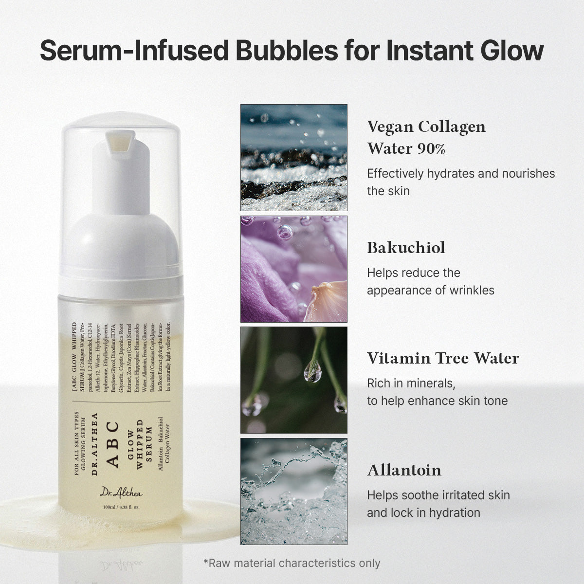 Dr Althea - ABC Glow Whipped Serum 100ml
