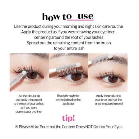My lash eye lash serum