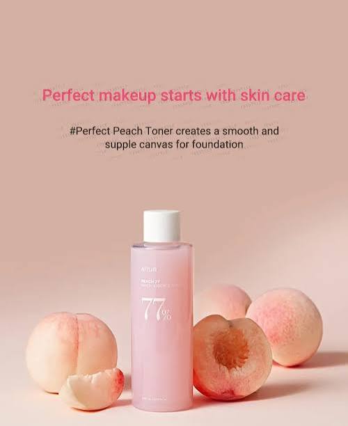 Anua peach 77 niacin essence toner(without box)