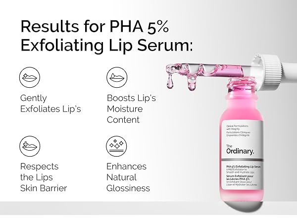 The Ordinary PHA 5% Exfoliating Lip Serum