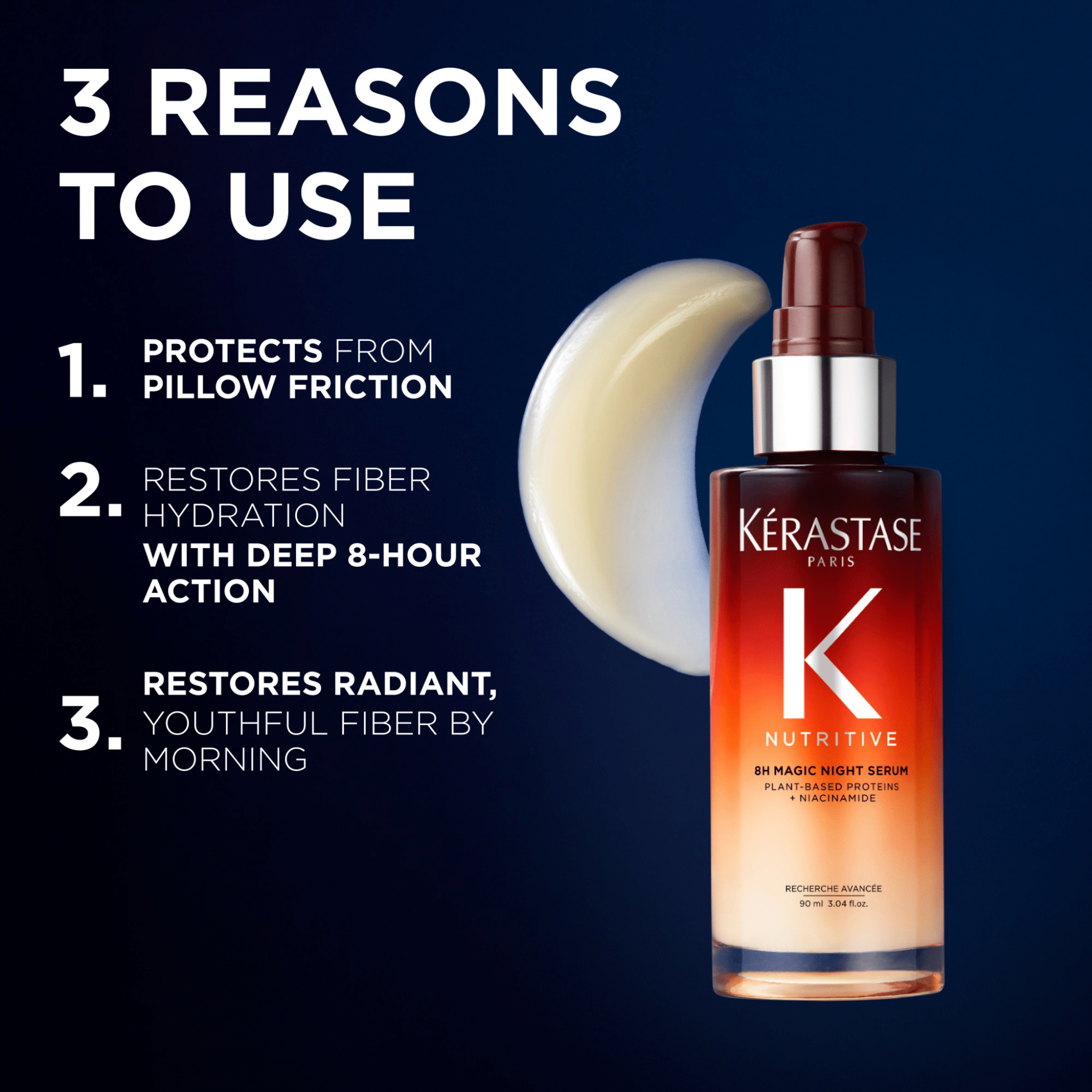 Kérastase Nutritive 8H Magic Night Serum (90ml) Secondary image