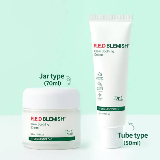 Dr.G Red Blemish Clear Soothing Face Cream, 70ml