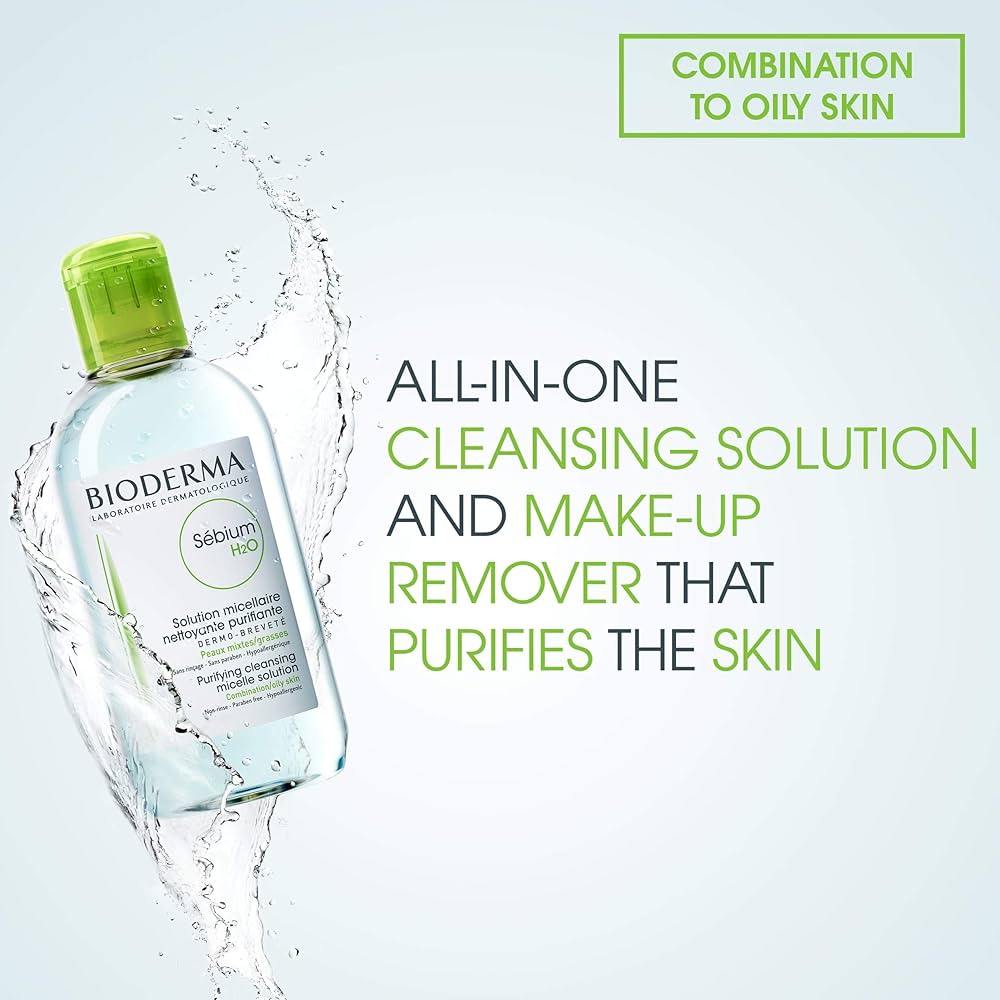 Bioderma Sebium H2O Purifying Cleansing Micellar Solution 250ml