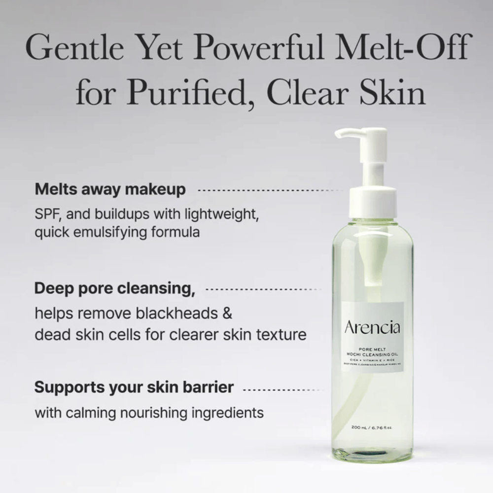 ARENCIA Pore Melt Mochi Cleansing Oil  200ml