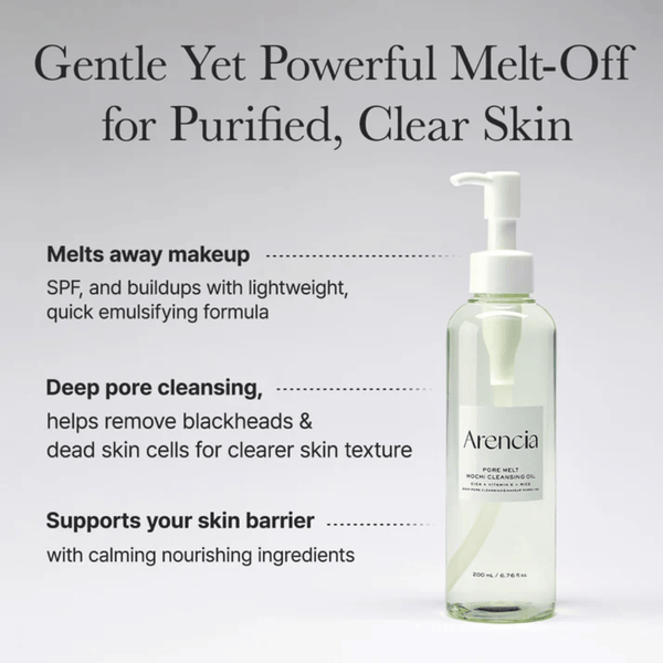 ARENCIA Pore Melt Mochi Cleansing Oil  200ml