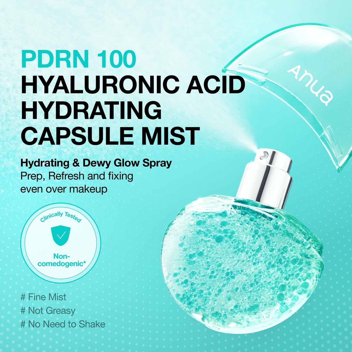 Anua PDRN Collagen Glow Facial Serum Spray| Hydrating Mist