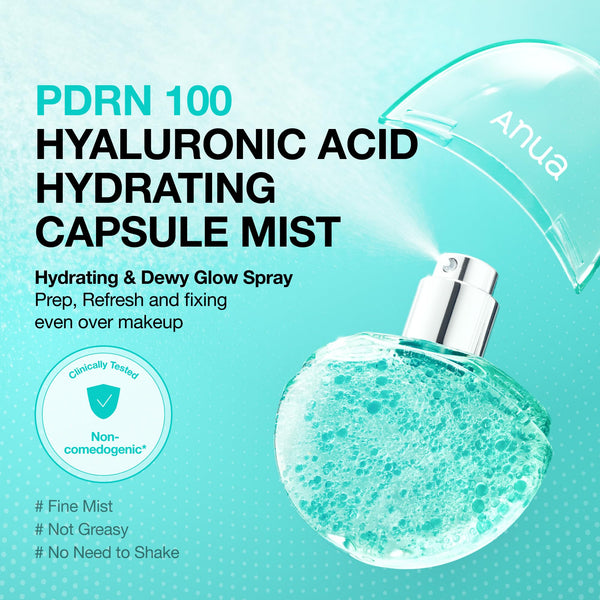 Anua PDRN Collagen Glow Facial Serum Spray| Hydrating Mist