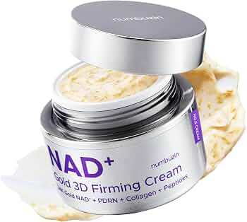 numbuzin No. 9 NAD+ Gold 3D Firming Cream.