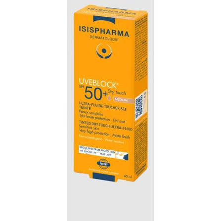 Isispharma uveblock spf50+ultra fluid 40 ml