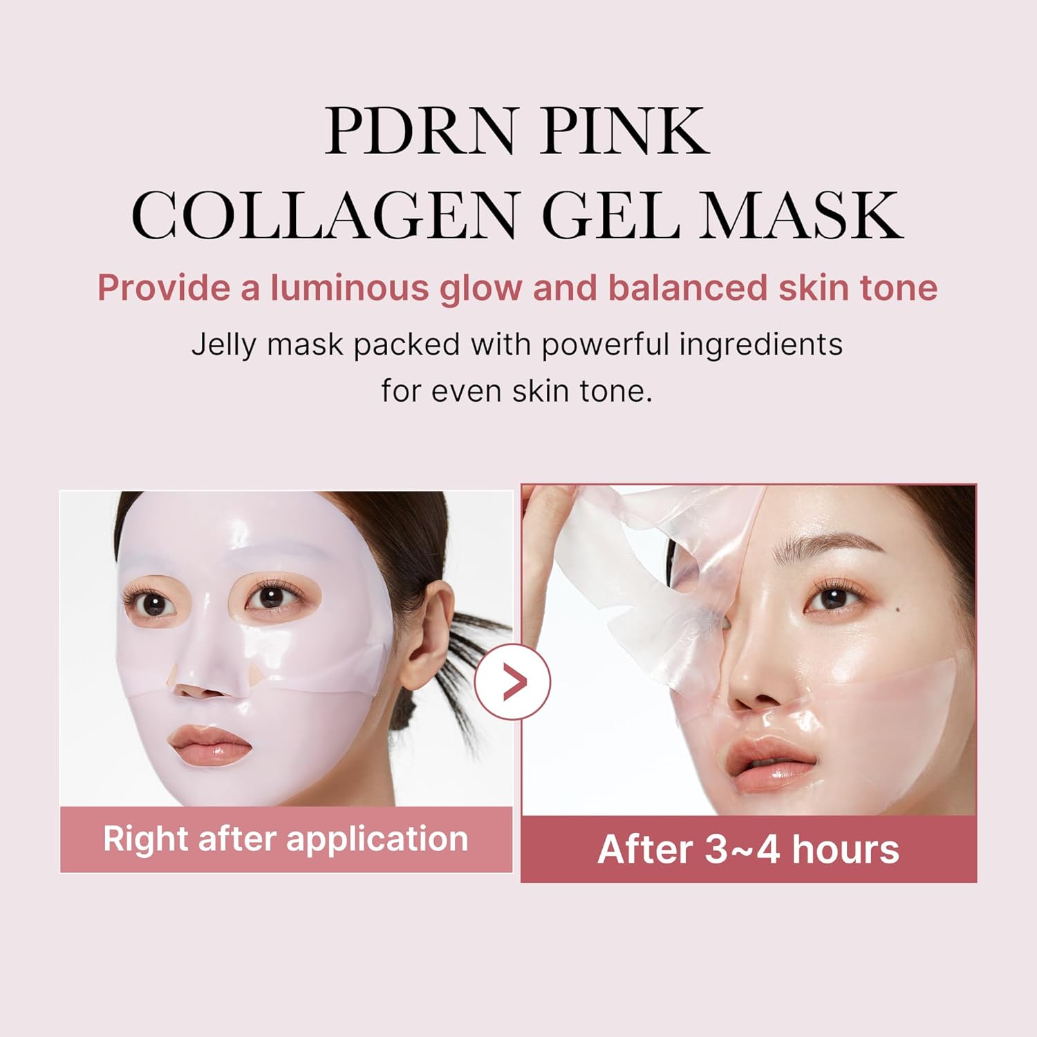 Medicube - PDRN Pink Collagen Gel Mask 4pcs Secondary image