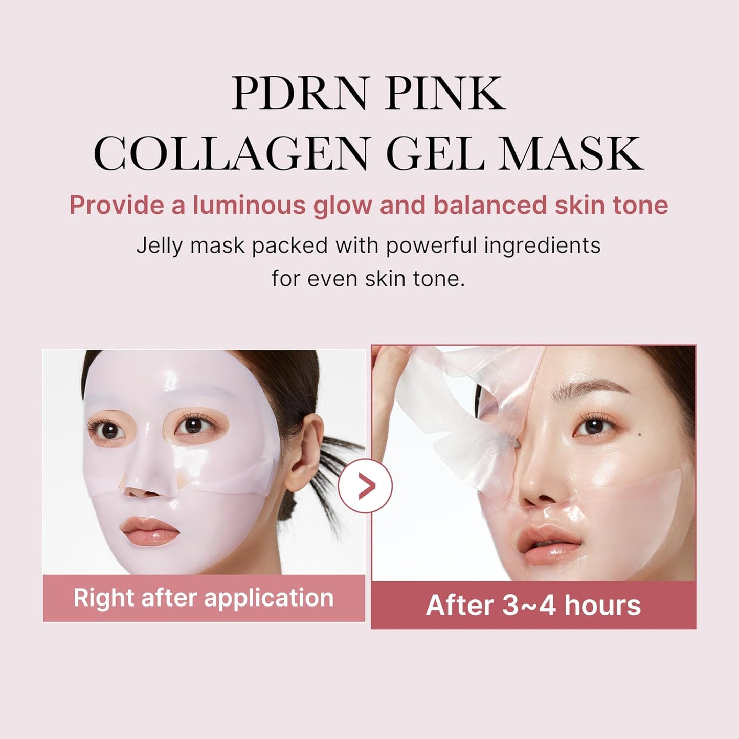 Medicube - PDRN Pink Collagen Gel Mask 4pcs