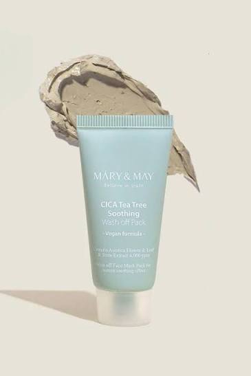 Mary&May cica tea tree Soothing wash off mask mini (without box)