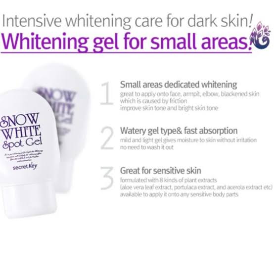 Secret Key - Snow White Spot Gel 65G