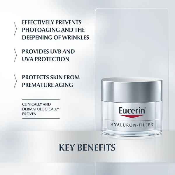 Eucerin Hyaluron-Filler Day SPF 30 50ml, Anti-Wrinkle Day Cream