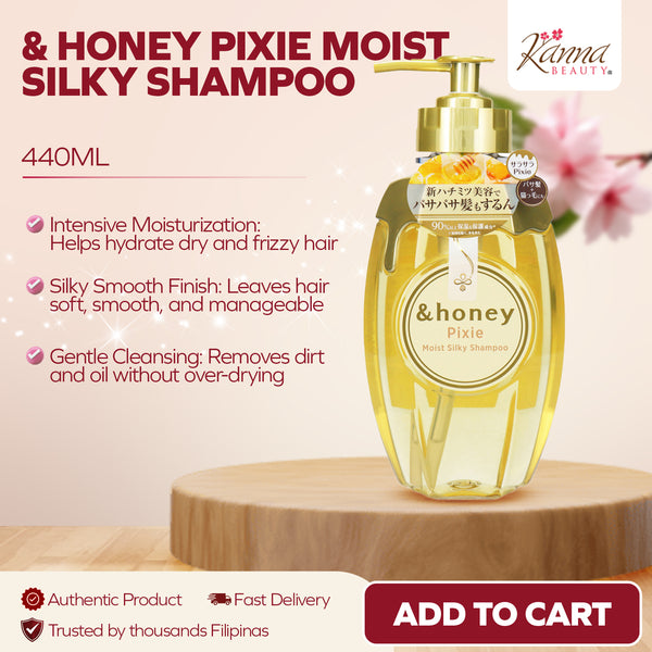 & Honey Pixie Moist Silky Shampoo