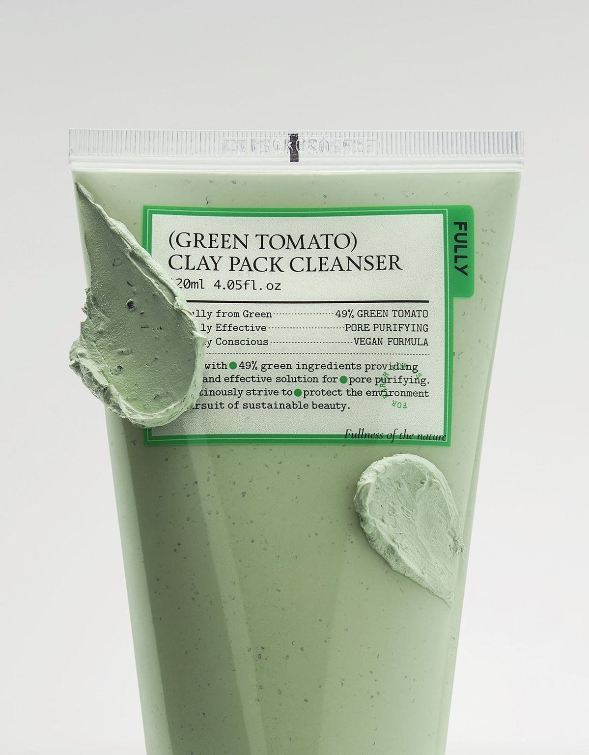 FULLY - Green Tomato Clay pack Cleanser 30ml