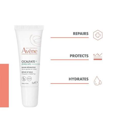 Avène Cicalfate+ Repair Lip Balm for Chapped, Cracked Lips 10ml
