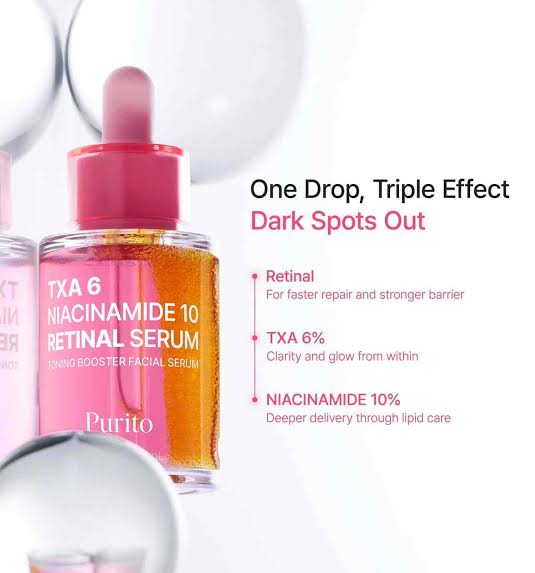 Purito Seoul – TXA 6 Niacinamide 10 Retinal Serum 30 ml