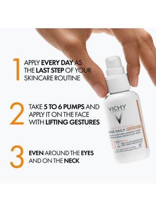 Vichy Capital Soleil SPF 50+ UV-Age Daily Tinted Water Fluid 40 ml