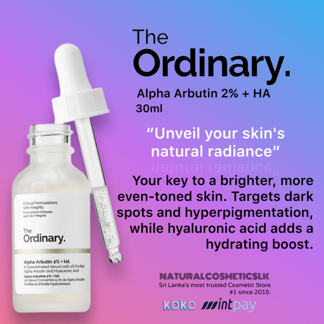 The Ordinary Alpha Arbutin 2% + HA Serum 30ml