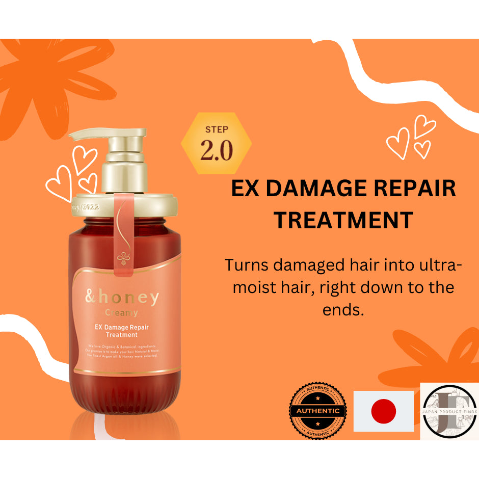 &Honey Creamy Ex Damage Repair Treatment 440ml