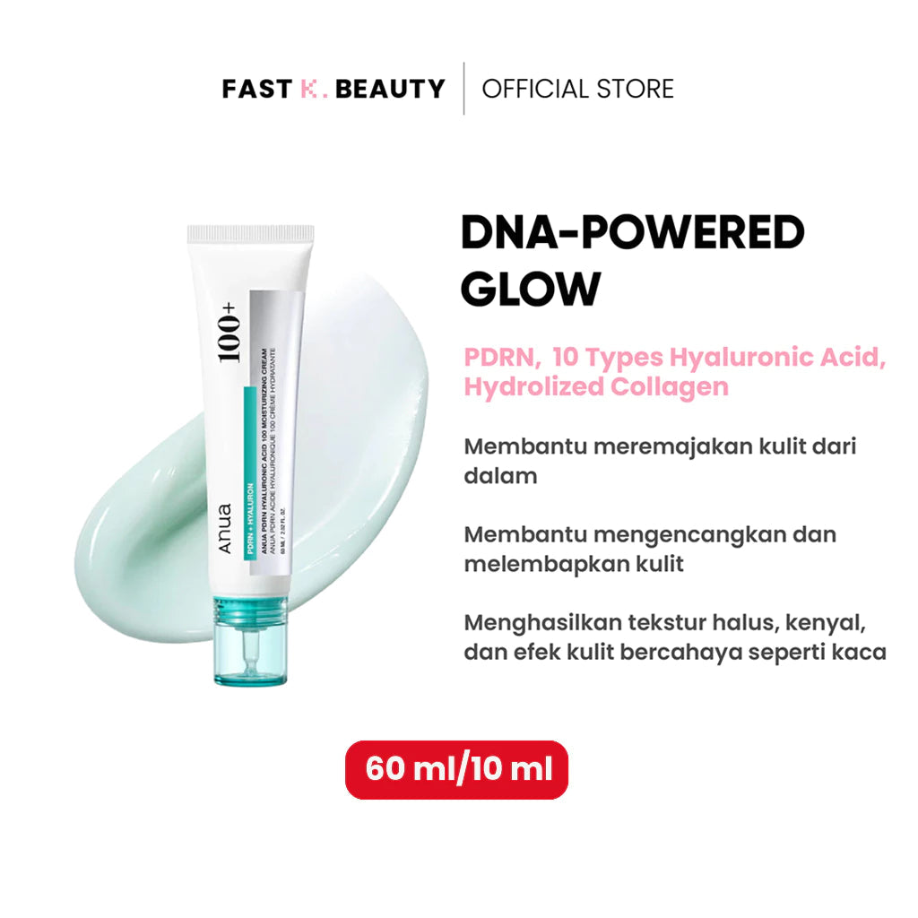 Anua - PDRN Hyaluronic Acid 100 Moisturizing Cream 60ml
