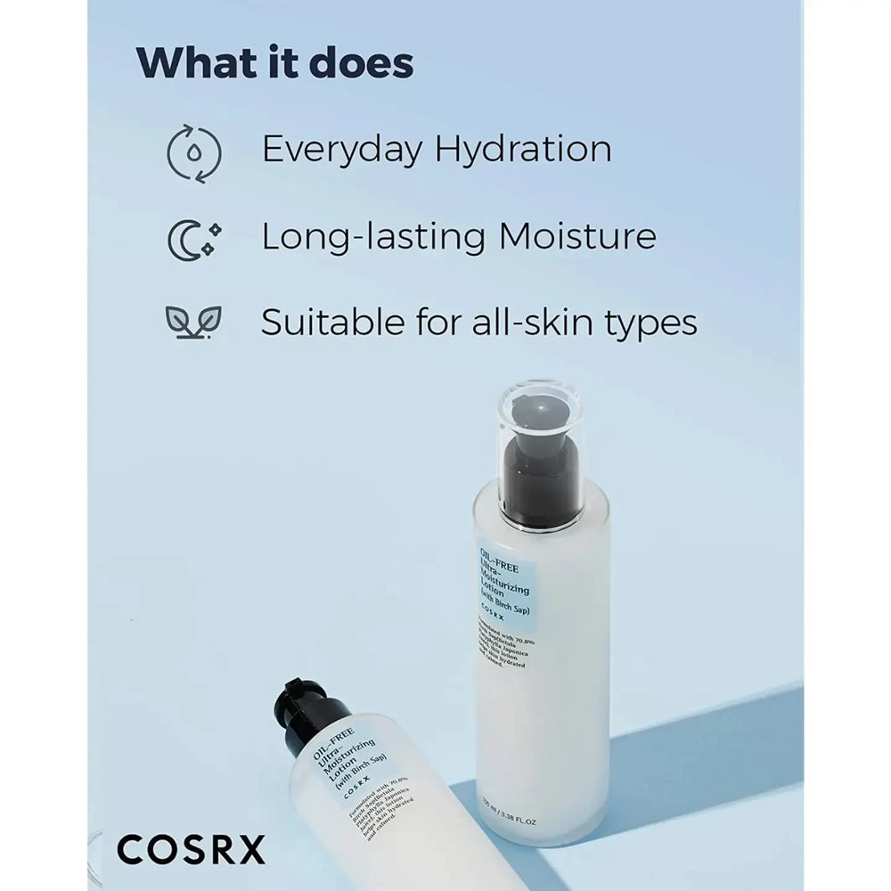 COSRX - OIL-FREE ULTRA-MOISTURIZING LOTION 100ml