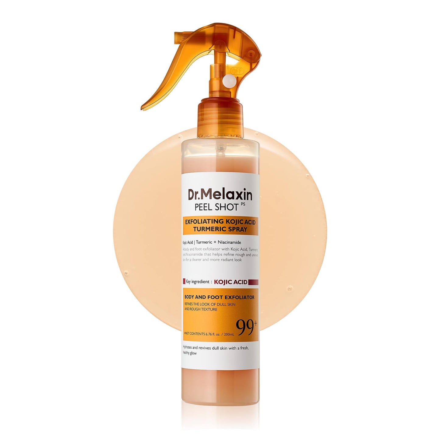 Dr. Melaxin Peel Shot Body and Foot Exfoliating Spray Kojic Acid