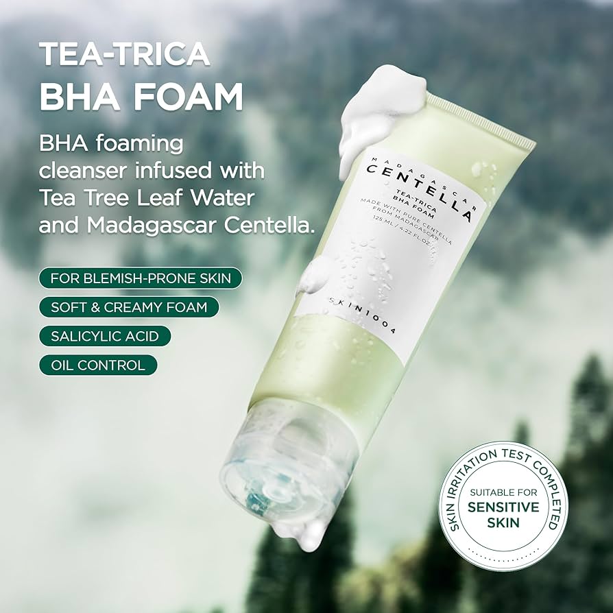 SKIN 1004 - Madagascar Centella Tea-Trica BHA Foam 125ml